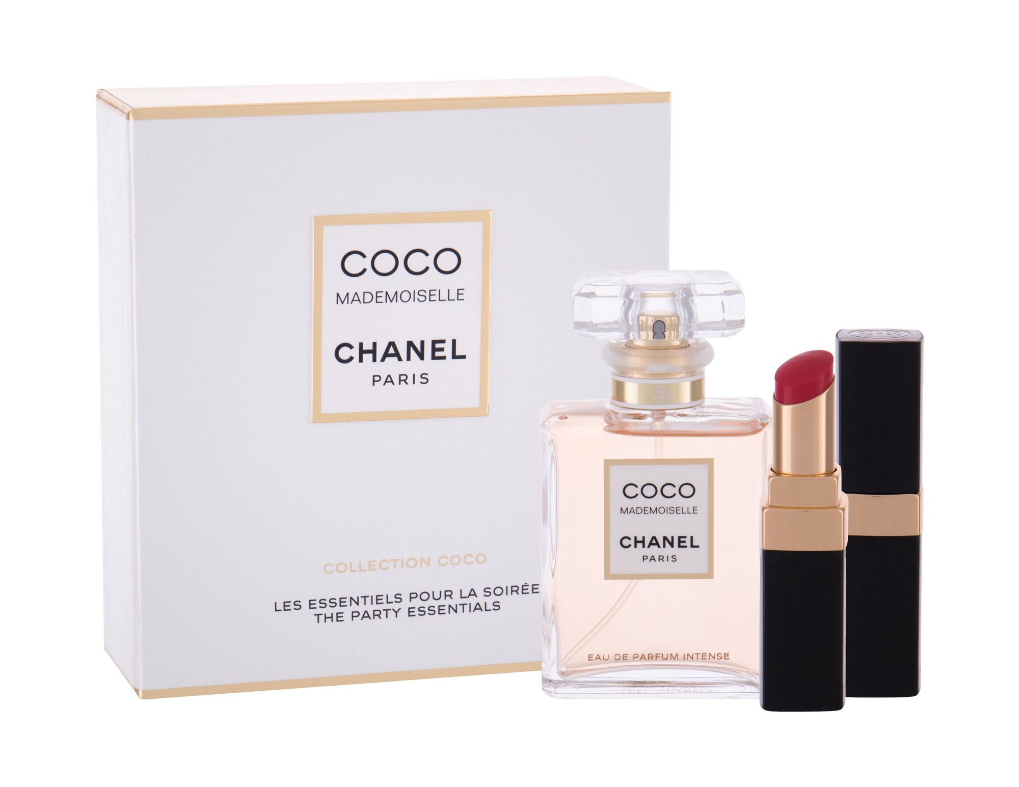 Chanel Coco Mademoiselle 35ml Edp 35 ml + Lip Stick Rouge Coco Flash 3 g 91 Bohéme Kvepalai Moterims EDP Rinkinys