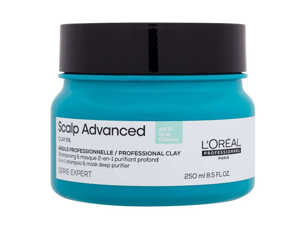 L'Oréal Professionnel Scalp Advanced Anti-Oiliness Professional Clay plaukų kaukė