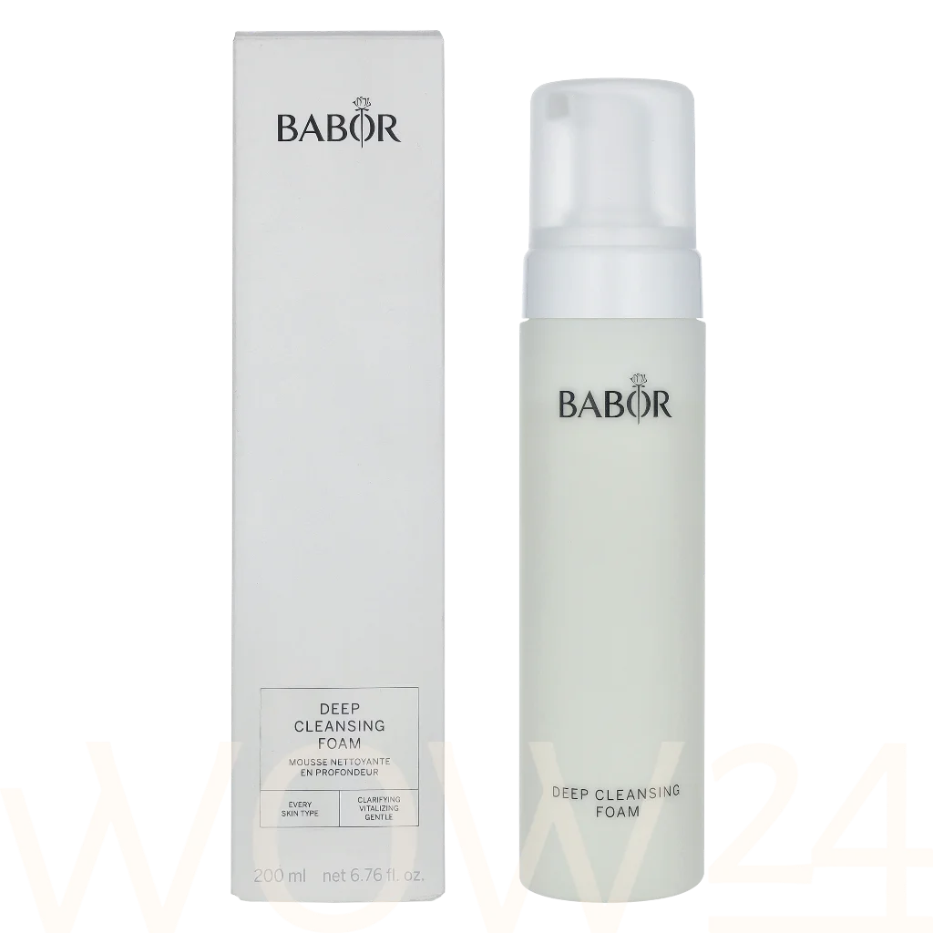Babor Babor Deep Cleansing Foam 200 ml natūrali veido odos priežiūros priemonė