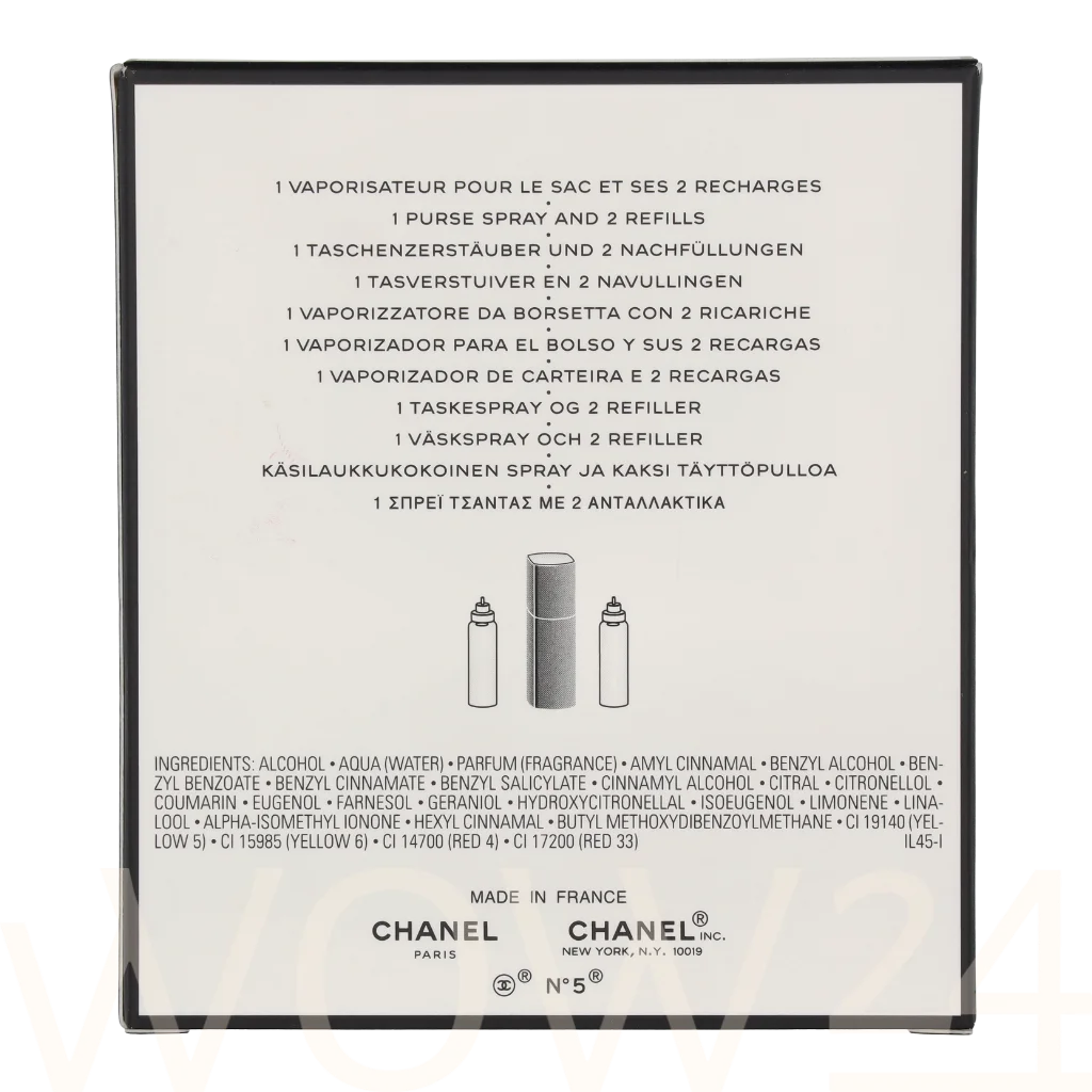 Chanel Chanel No 5 Giftset 60 ml kvepalai Moterims EDT