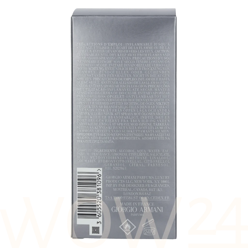 Armani Armani Emporio Diamonds For Men Edt Spray 75 ml kvepalai Vyrams EDT