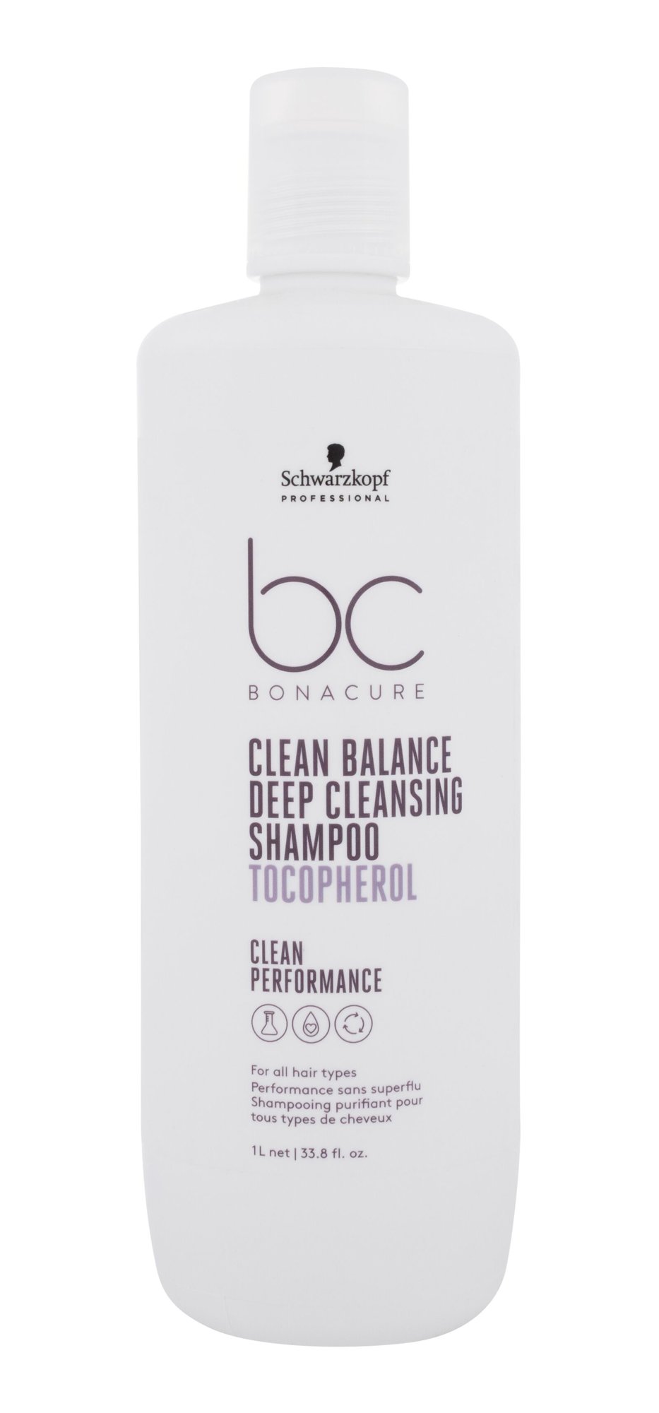 Schwarzkopf Professional BC Bonacure Clean Balance 1000ml šampūnas