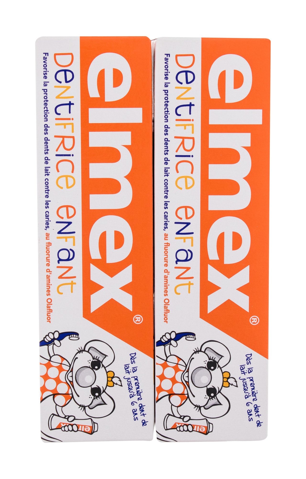 Elmex Kids 50ml Toothpaste Kids 2 x 50 ml dantų pasta Rinkinys (Pažeista pakuotė)