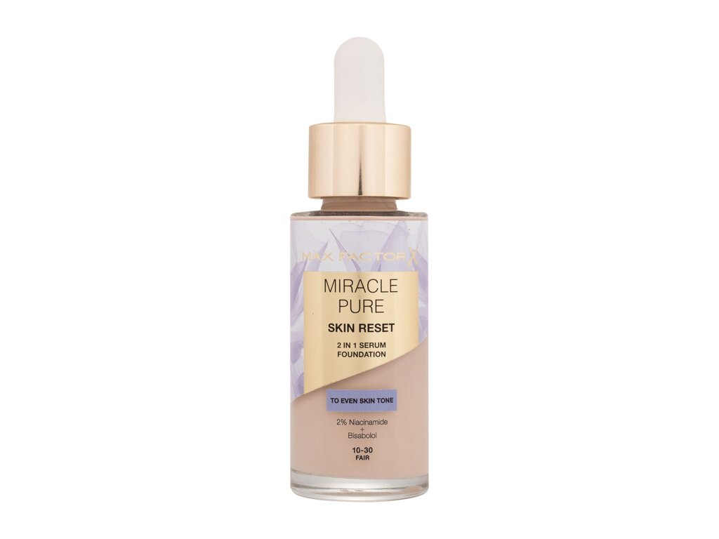 Max Factor Miracle Pure Skin Reset 2in1 Serum Foundation makiažo pagrindas