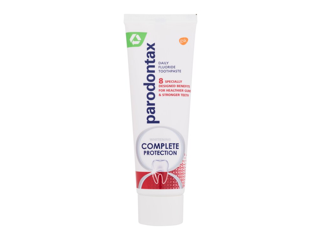 Parodontax Complete Protection Whitening Dantų pasta 75 ml Damaged box