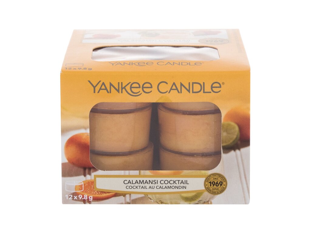 Yankee Candle Calamansi Cocktail 117,6g Kvepalai Unisex Scented Candle (Pažeista pakuotė)