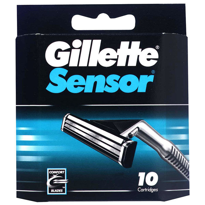 Gillette Sensor 10vnt skustuvo galvutė