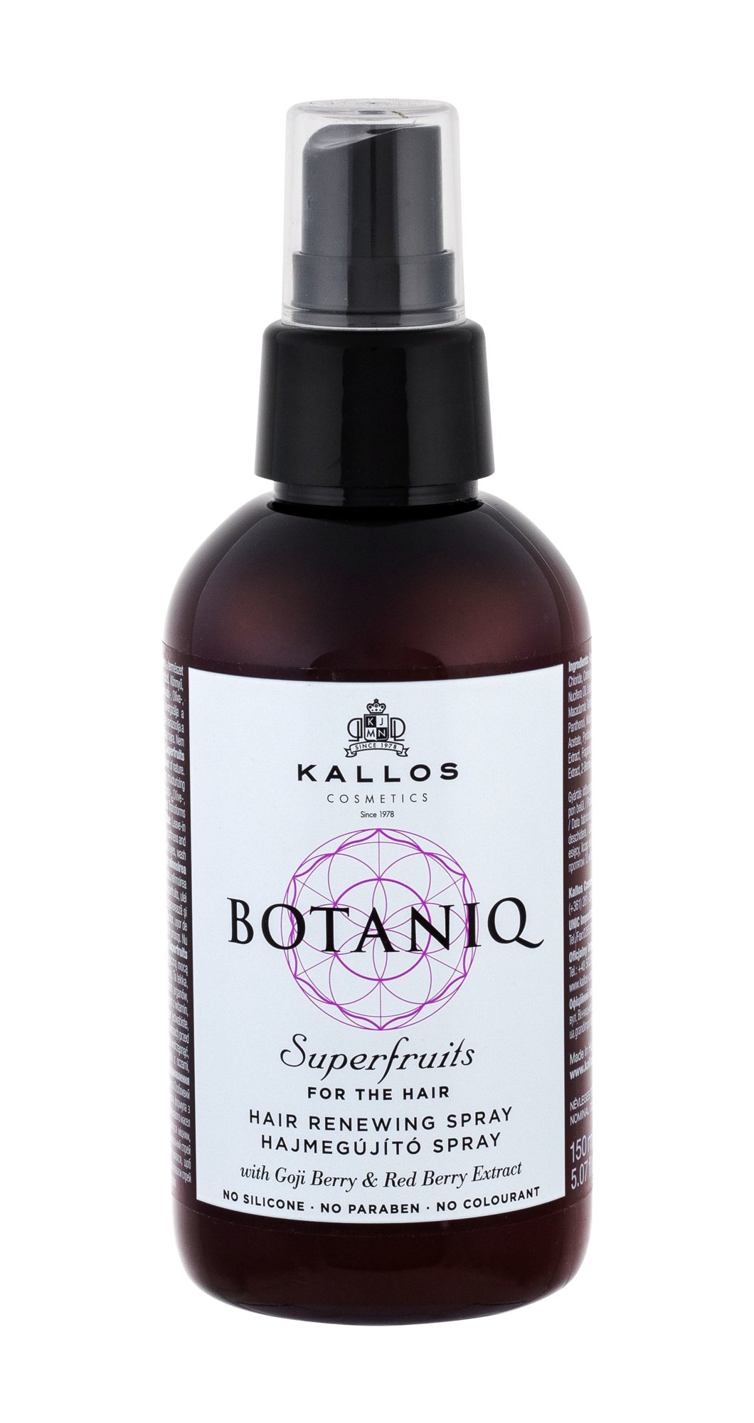Kallos Cosmetics Botaniq Superfruits plaukų balzamas