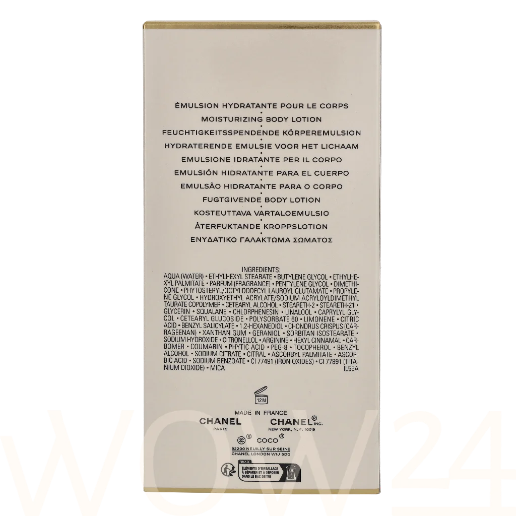 Chanel Chanel Coco Mademoiselle Moisturizing Body Lotion 200 ml Parfumuotas gelis