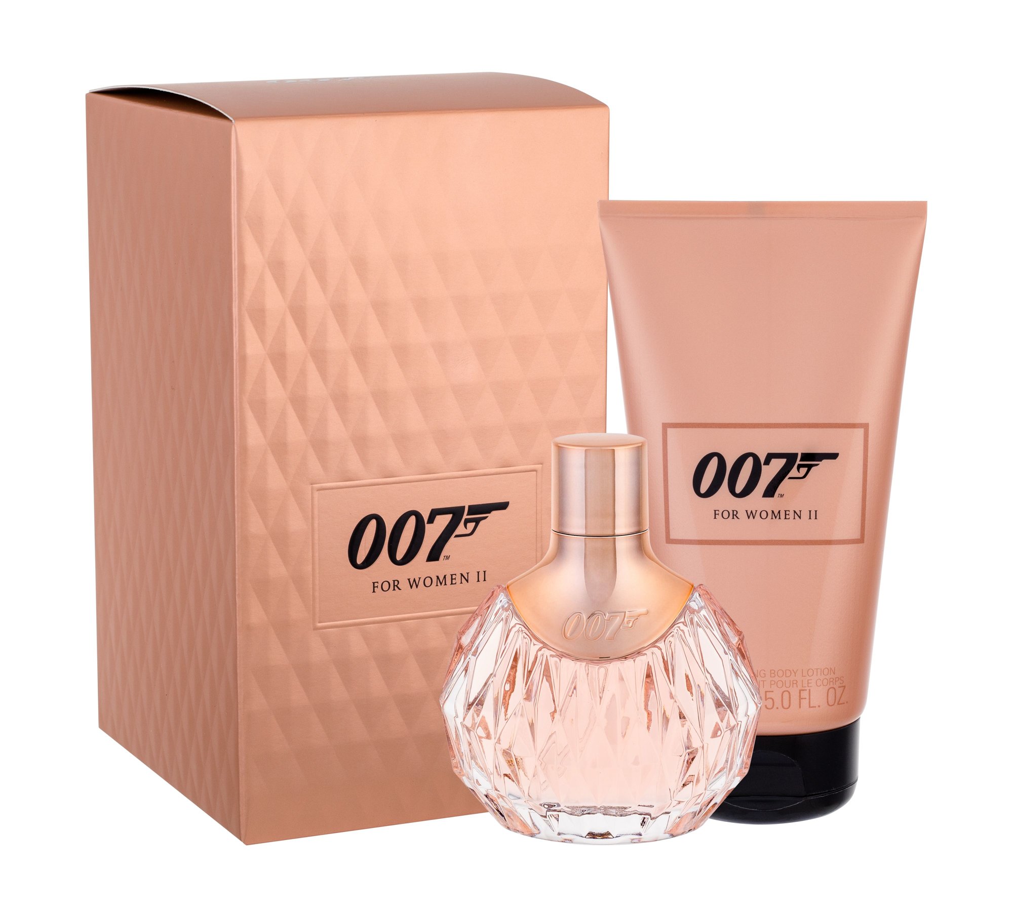 James Bond 007 James Bond 007 For Women II 50ml Edp 50 ml + Body Lotion 150 cml Kvepalai Moterims EDP Rinkinys (Pažeista pakuotė)