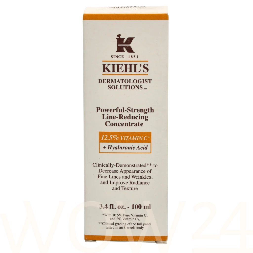Kiehl's Kiehl's Powerful Strength Line Reducing Concentrate natūrali veido odos priežiūros priemonė