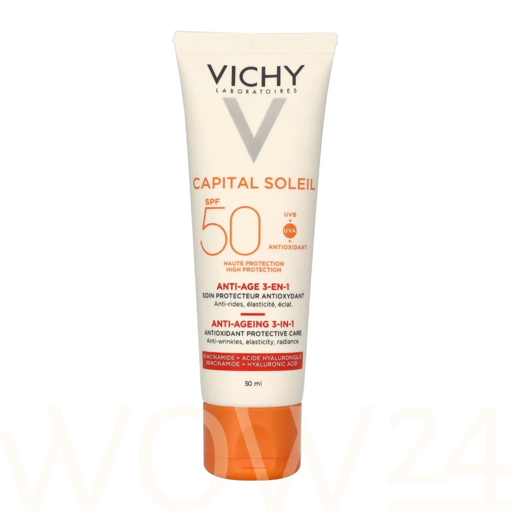 Vichy Vichy Soleil Anti-Age Face SPF50 50 ml veido apsauga