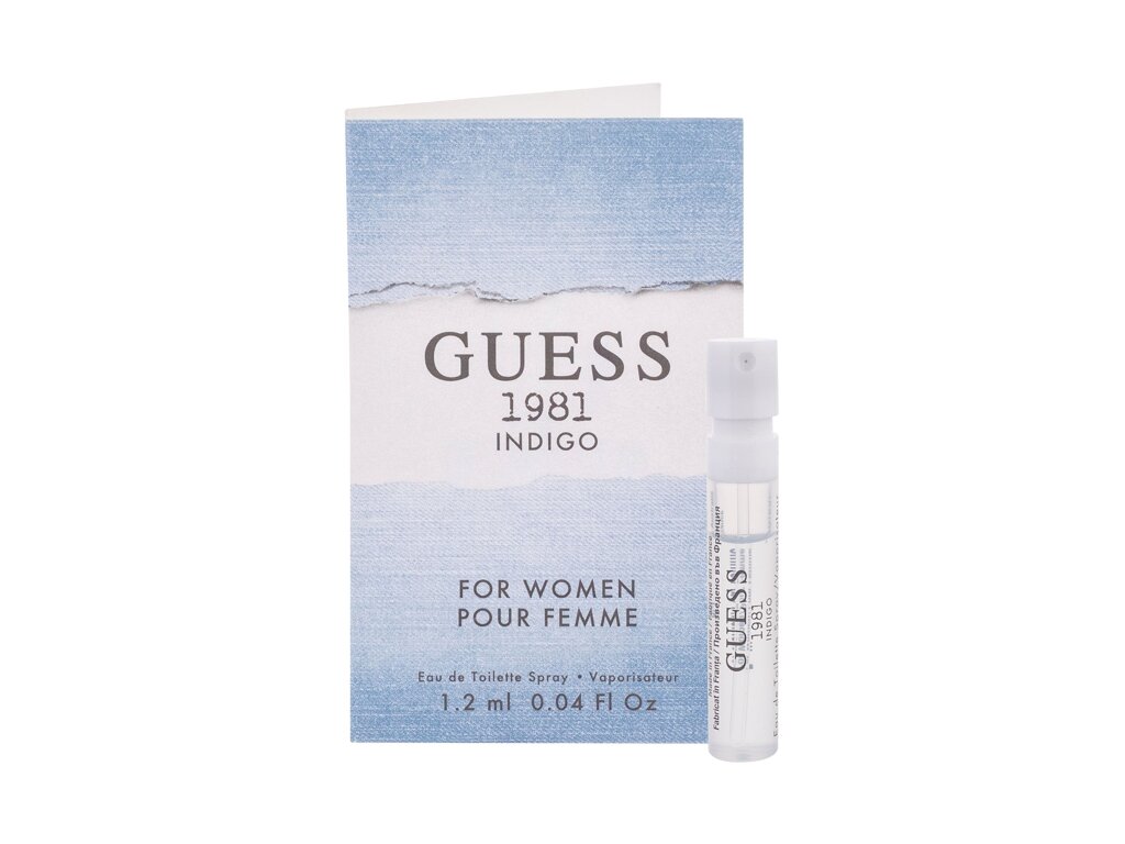 Guess Guess 1981 Indigo 1,2ml kvepalų mėginukas Moterims EDT