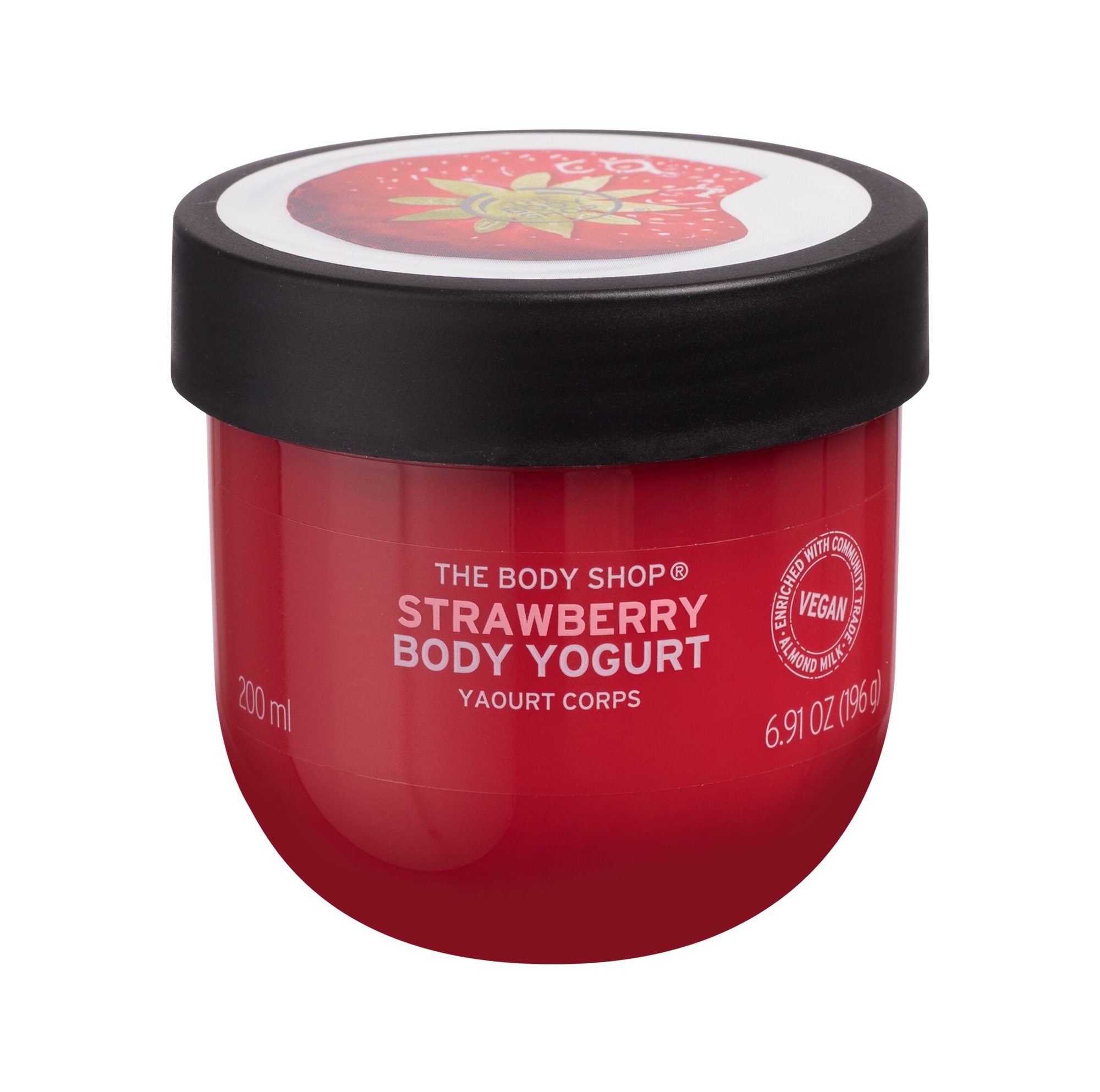 The Body Shop  Strawberry Body Yogurt kūno kremas