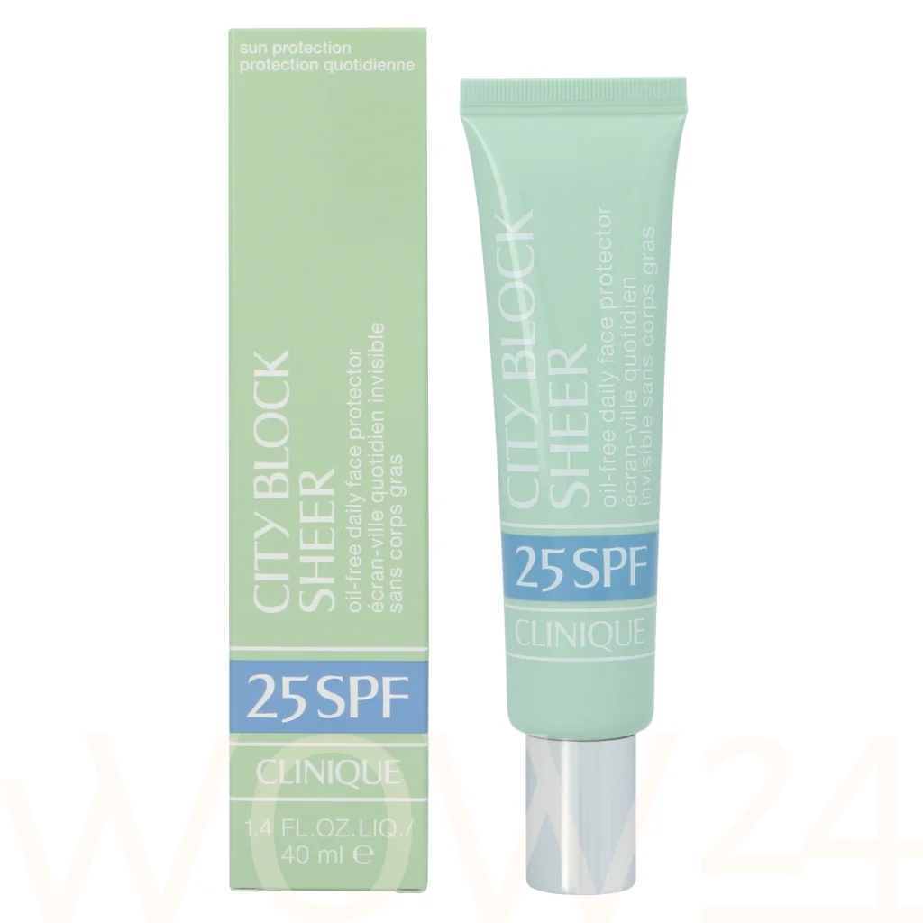 Clinique Clinique City Block Sheer SPF25 40 ml Moterims Apsauga nuo saulės veidui