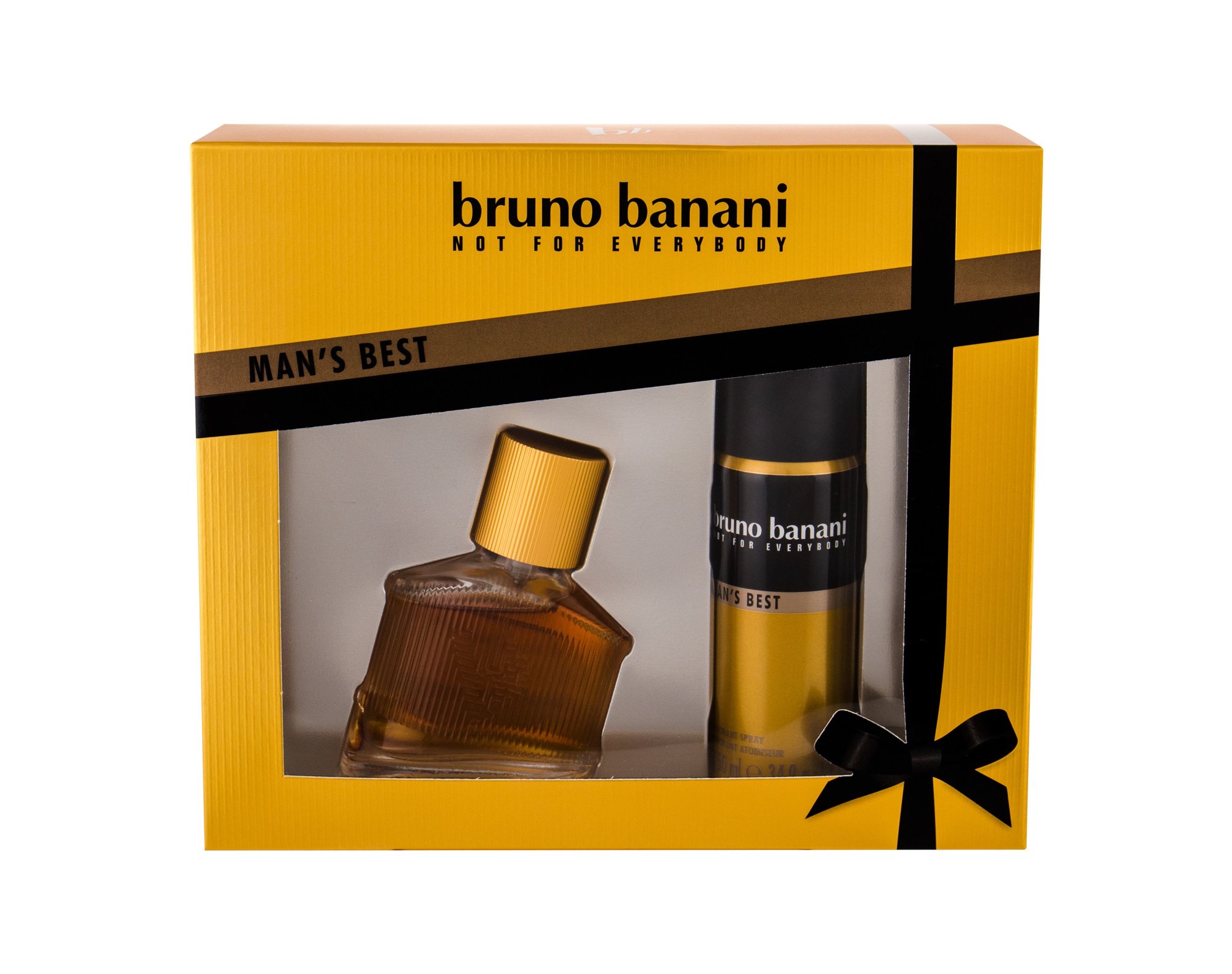 Bruno Banani Man´s Best 30ml Edt 30 ml + Deodorant 50 ml Kvepalai Vyrams EDT Rinkinys (Pažeista pakuotė)