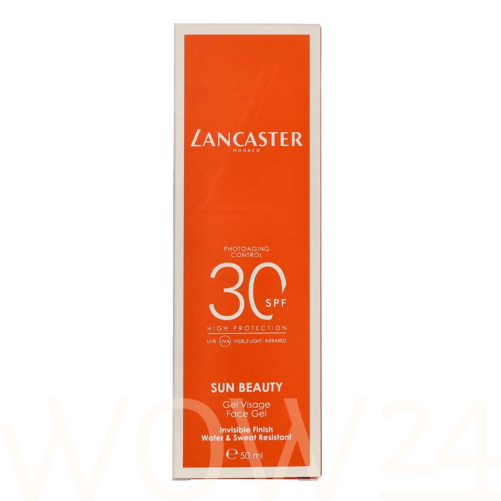 Lancaster Sun Beauty Invisible Face Gel Veido apsauga nuo saulės Unisex