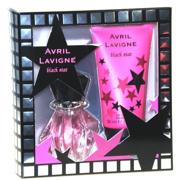 Avril Lavigne Black Star 15ml Edp 15ml + 50ml Shower gel Kvepalai Moterims EDP Rinkinys