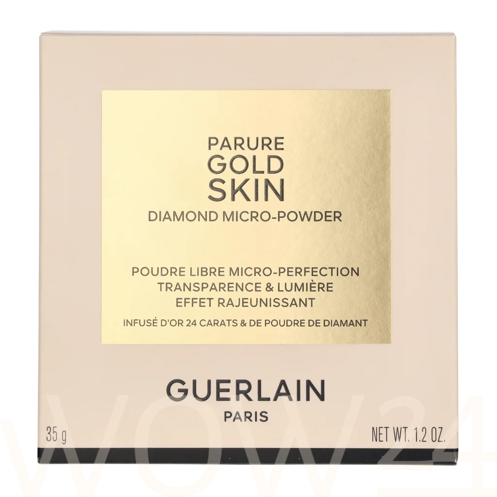 Guerlain Guerlain Parure Gold Micro-Powder Pudra Sausa, biri pudra Moterims