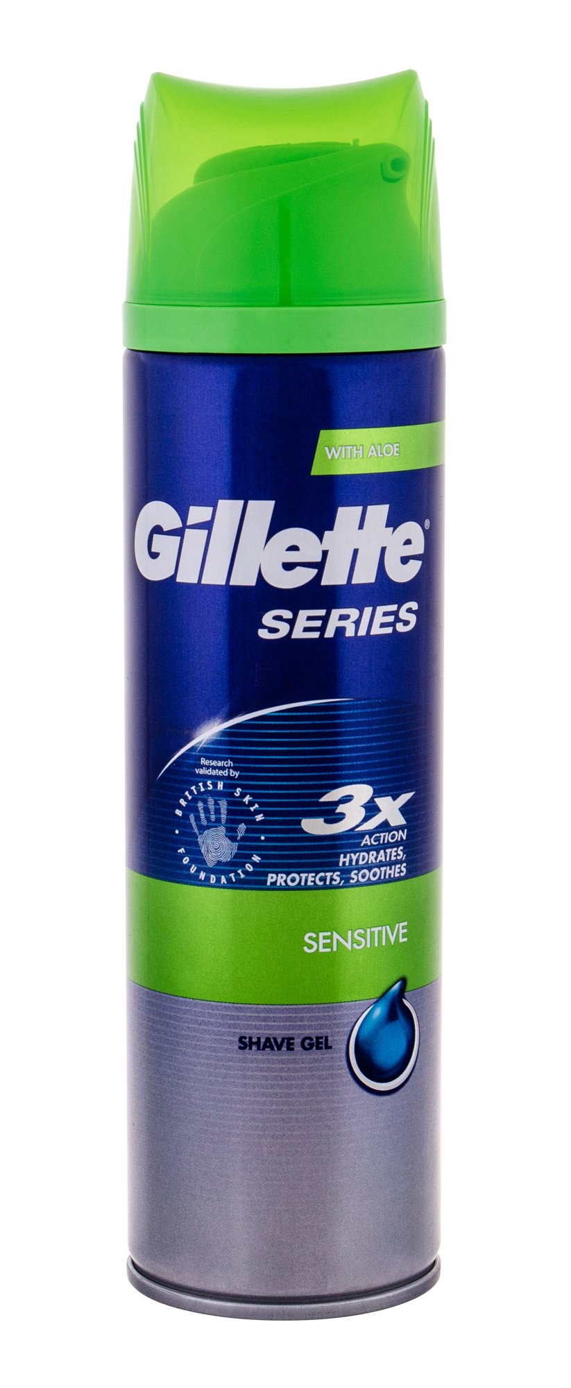 Gillette Series Sensitive 200ml skutimosi gelis (Pažeista pakuotė)