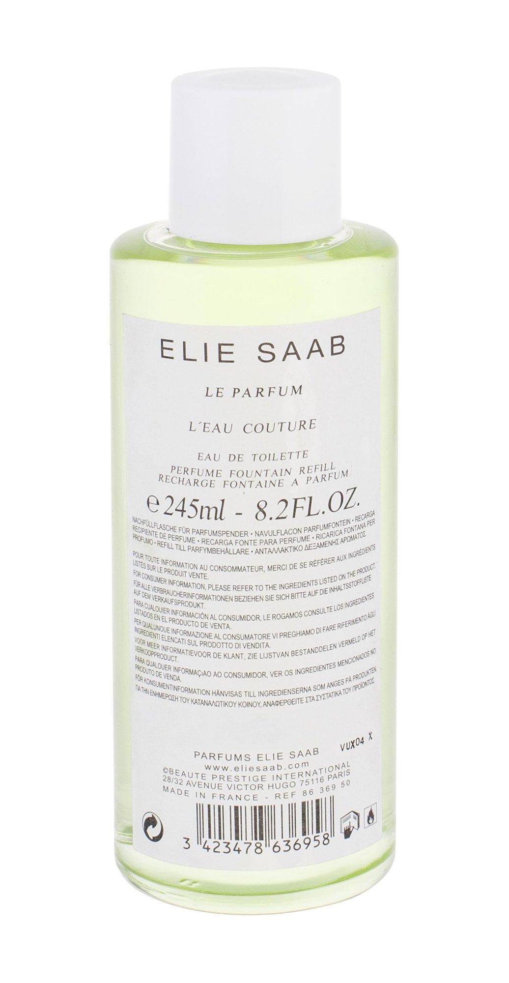 Elie Saab Le Parfum L´Eau Couture 245ml Kvepalai Moterims EDT Testeris náplň