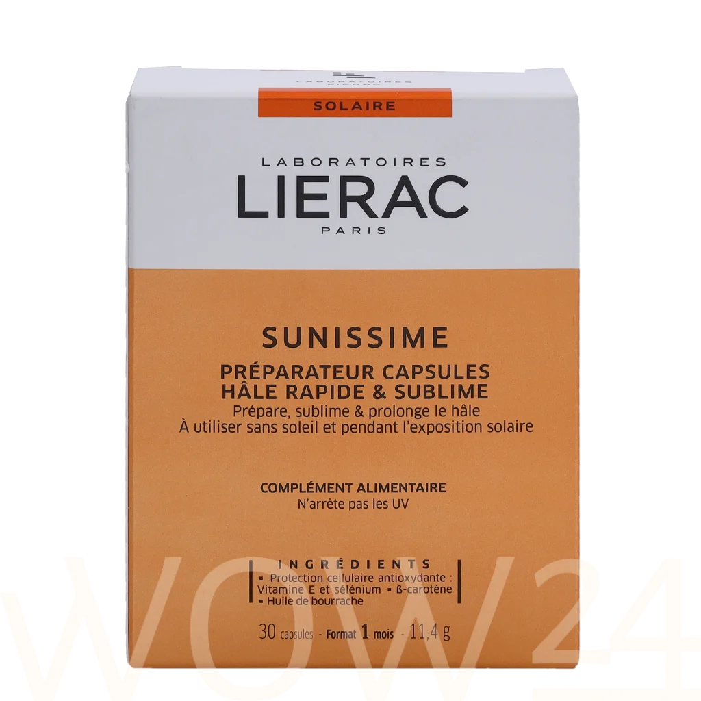 Lierac Sunissime Bronzing Vials 11.4 g natūrali veido odos priežiūros priemonė