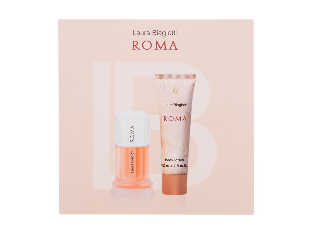 Laura Biagiotti Roma Eau De Toilette 25 ml Damaged box Set