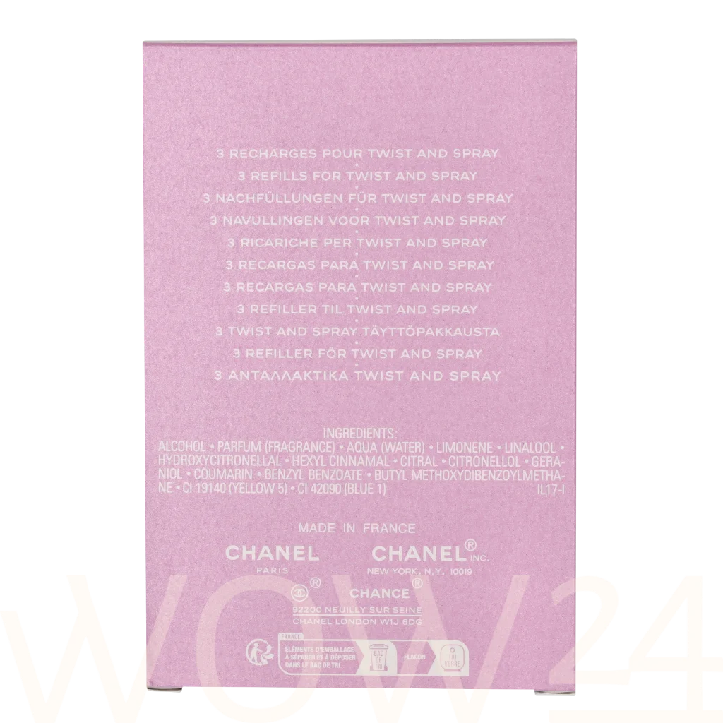 Chanel Chanel Chance Eau Fraiche Giftset 60 ml kvepalai Moterims EDT