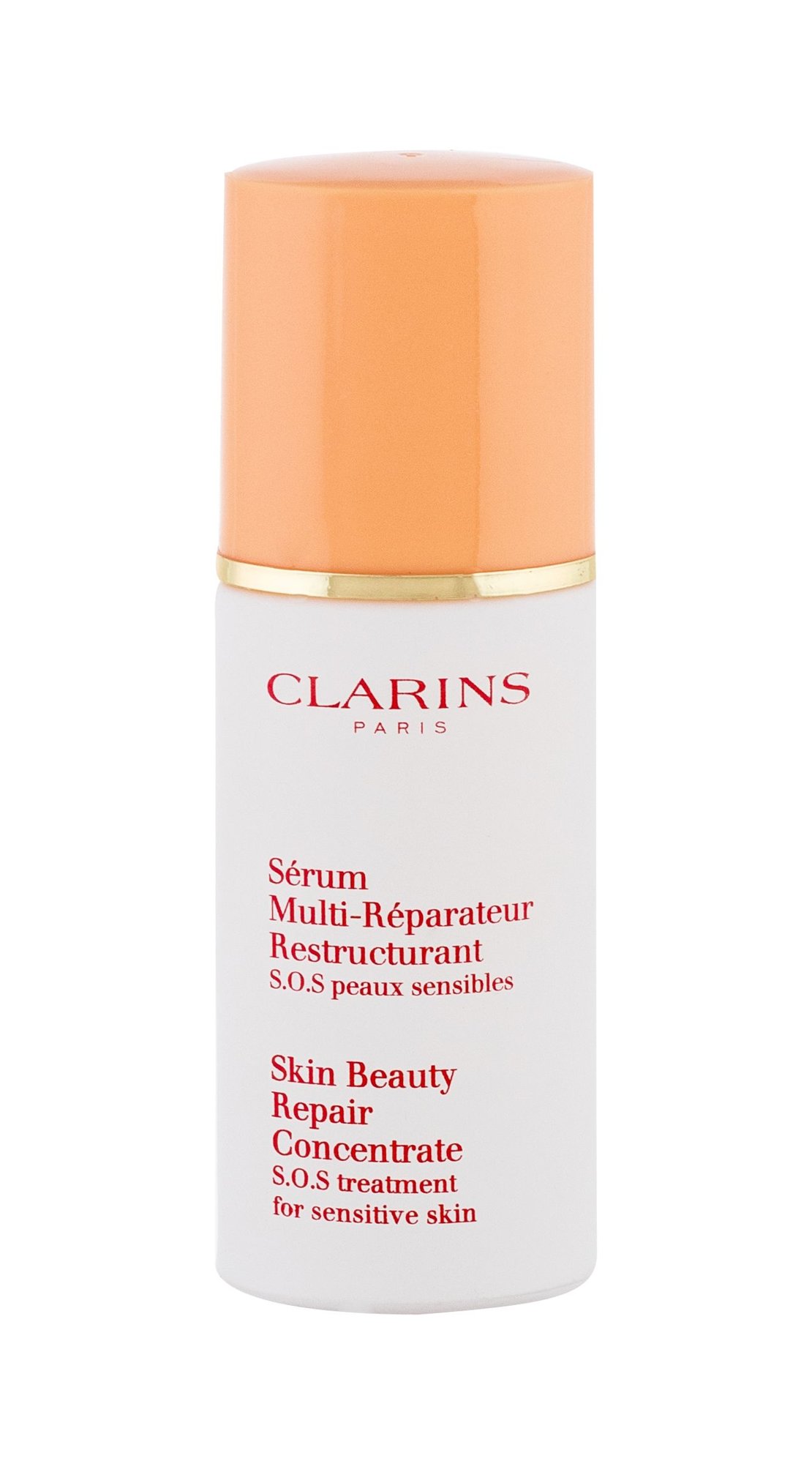 Clarins Gentle Care Skin Beauty Repair Concentrate 15ml Veido serumas Testeris