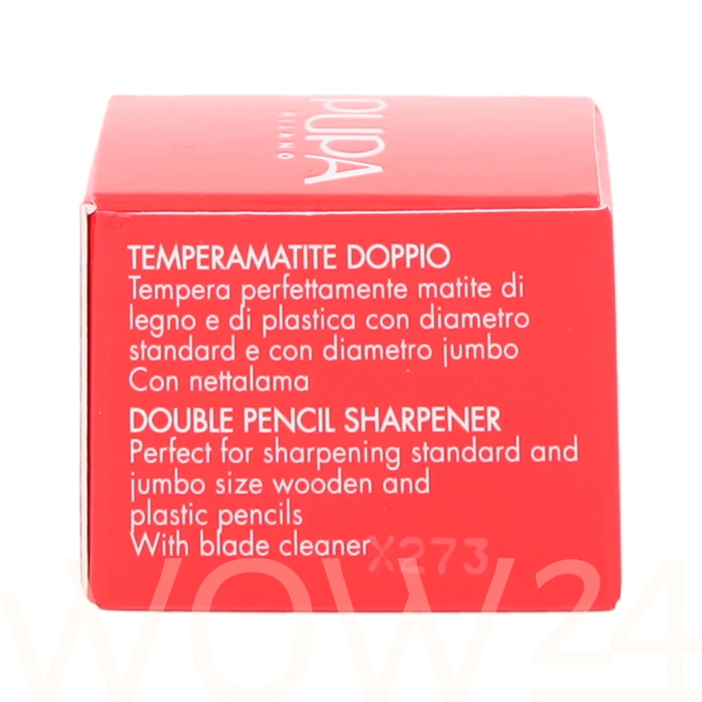 PUPA Milano Pupa Double Pencil Sharpener 1 piece aksesuaras