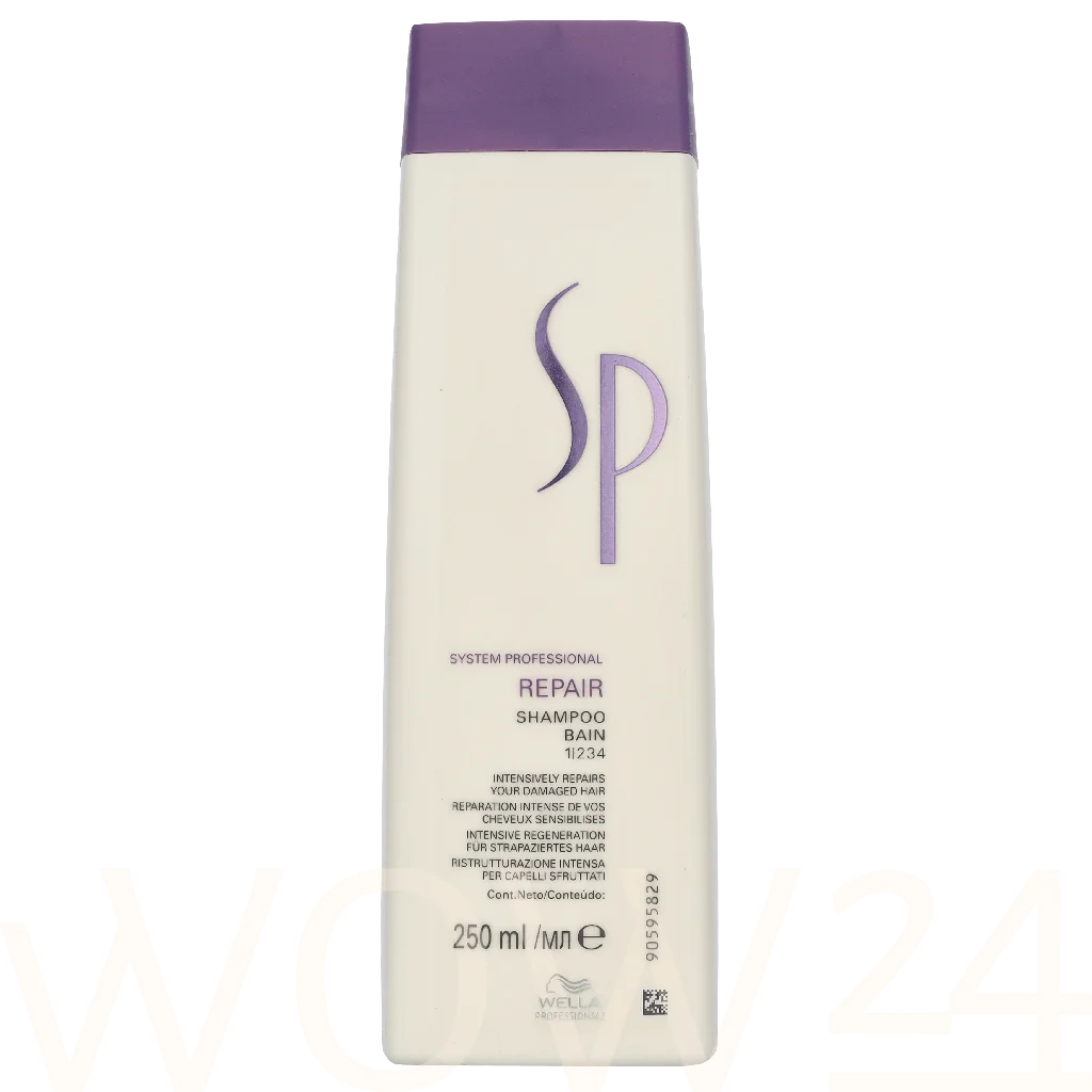 Wella Wella SP Repair Shampoo For Damaged Hair 250 ml Specialios paskirties plaukų priežiūros priemonė