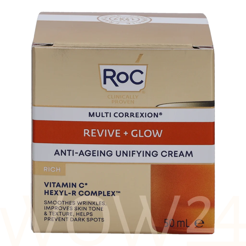 RoC RoC Multi Correxion Anti-Aging Unifying Cream - Rich 50 ml natūrali veido odos priežiūros priemonė