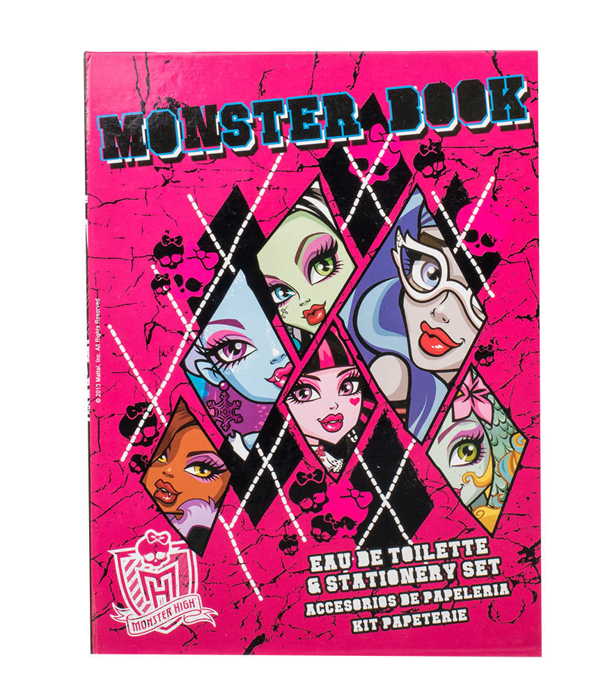 Monster High Monster High 50ml Edt 50 ml + Pencil + gum + Sharpener+ Diary + Stickers Kvepalai Vaikams EDT Rinkinys