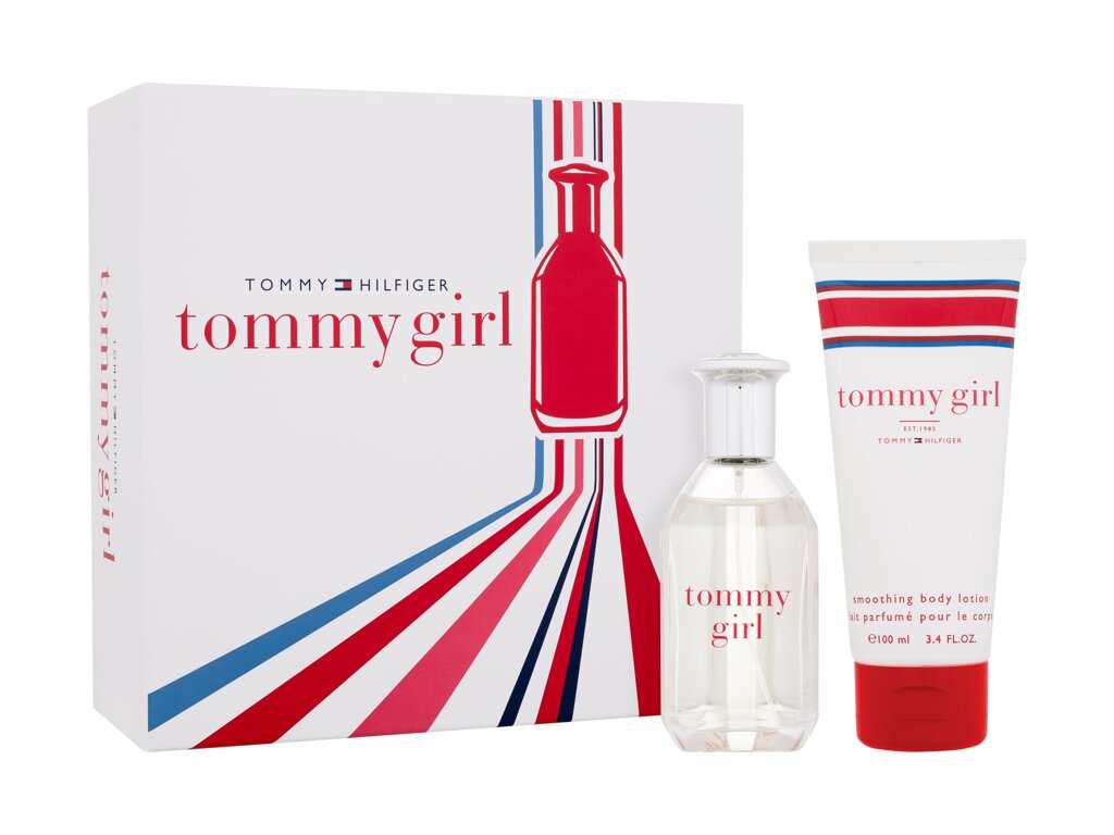 Tommy Hilfiger Tommy Girl Eau De Toilette 50 ml Edt 50 ml + Body Lotion 100 ml Damaged box Set
