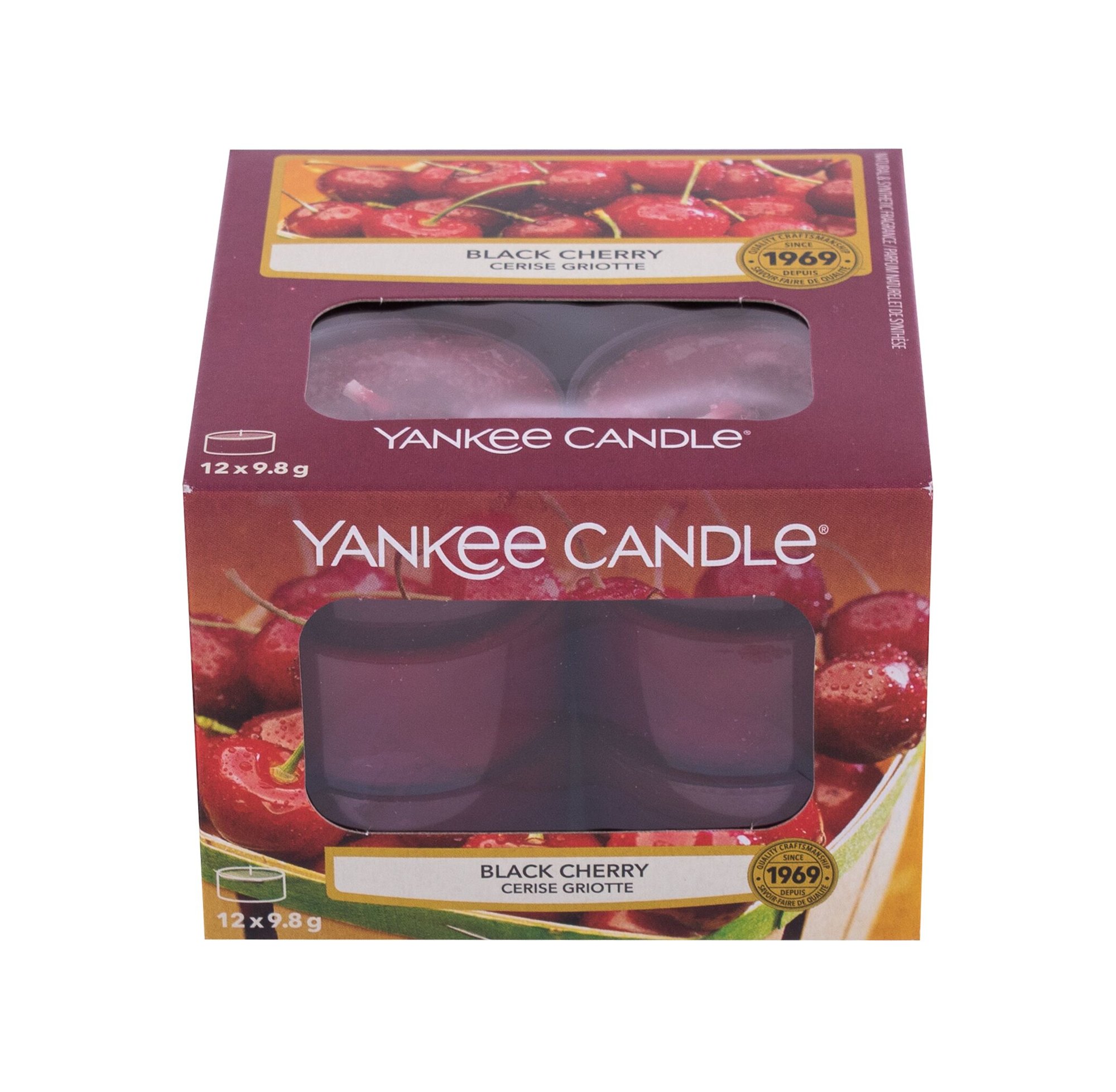 Yankee Candle Black Cherry 117,6g Kvepalai Unisex Scented Candle