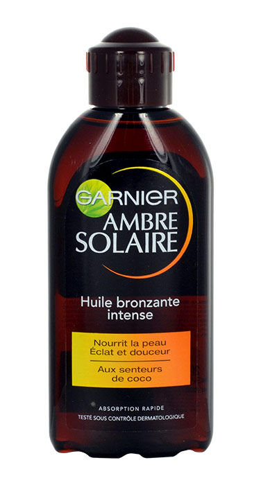 Garnier Ambre Solaire Huile Bronzante Intense įdegio losjonas