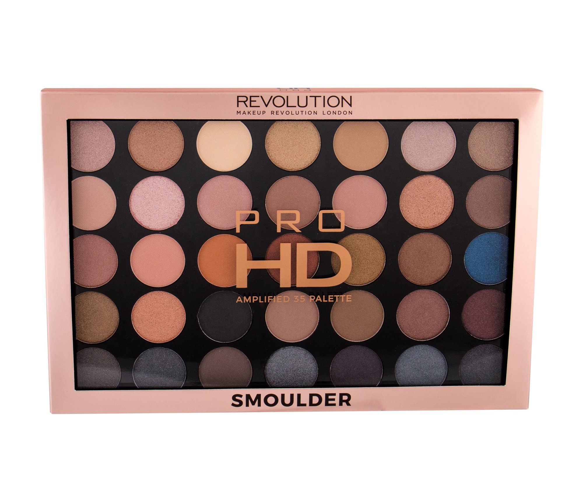 Makeup Revolution London Pro HD Palette Amplified 35 29,995g šešėliai