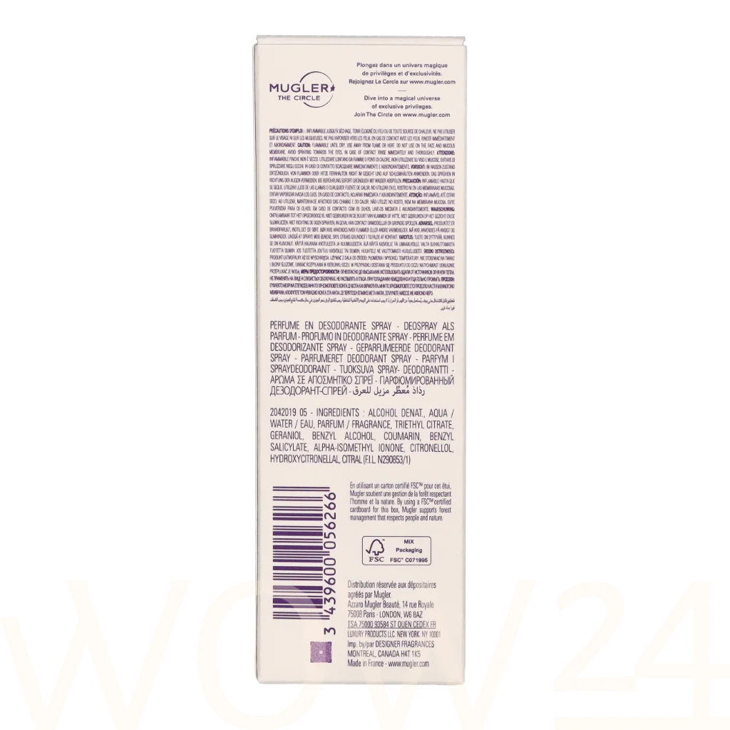 Thierry Mugler Thierry Mugler Alien Radiant Deodorant Spray 100 ml dezodorantas