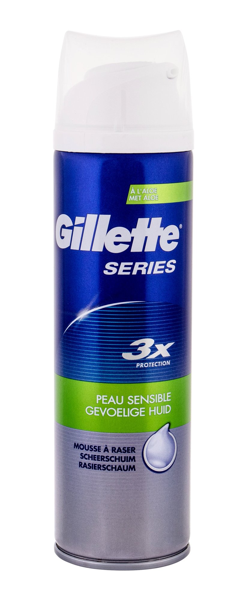 Gillette Series Sensitive 250ml skutimosi putos (Pažeista pakuotė)