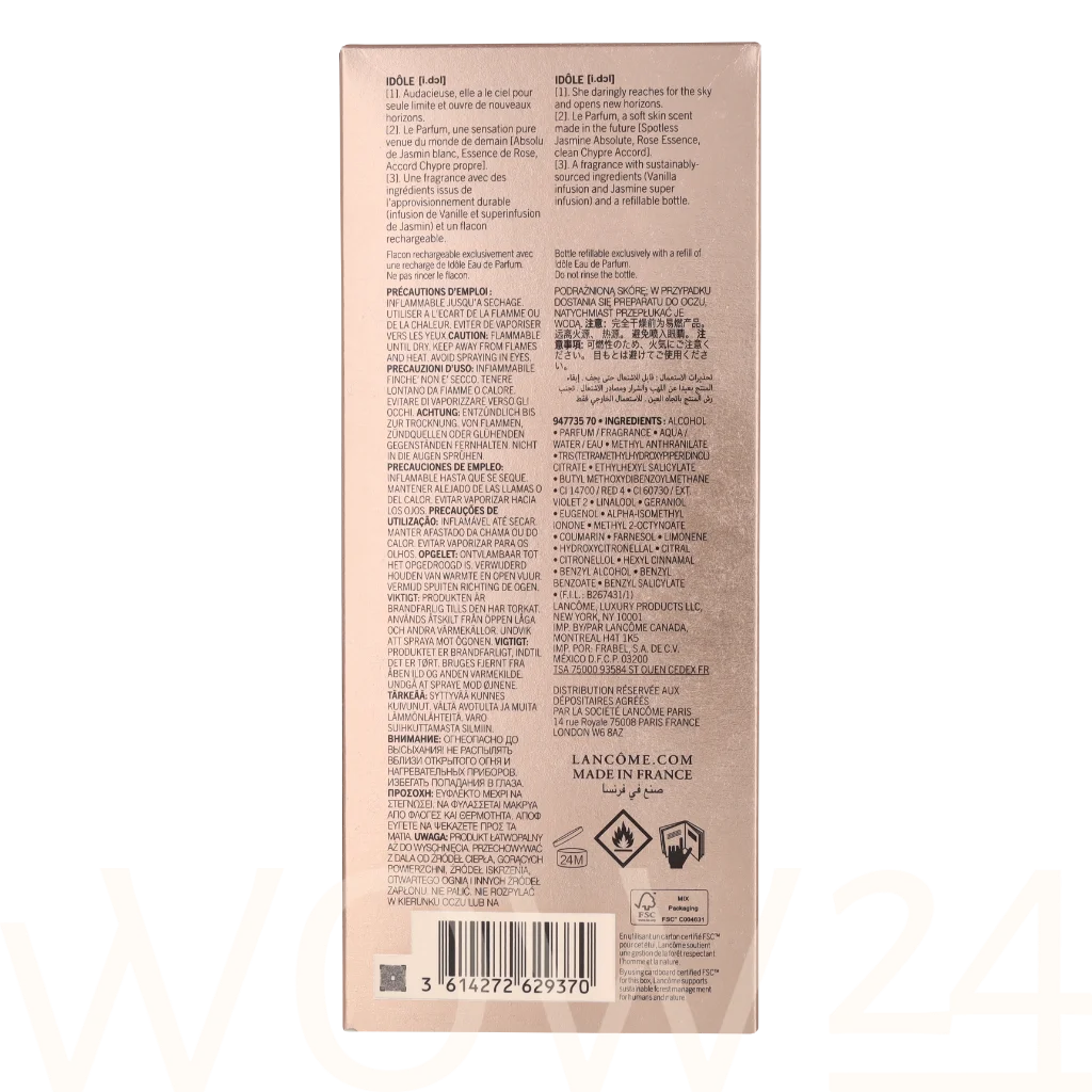 Lancome Lancome Idole Edp Spray Refillable 50 ml kvepalai Moterims EDP