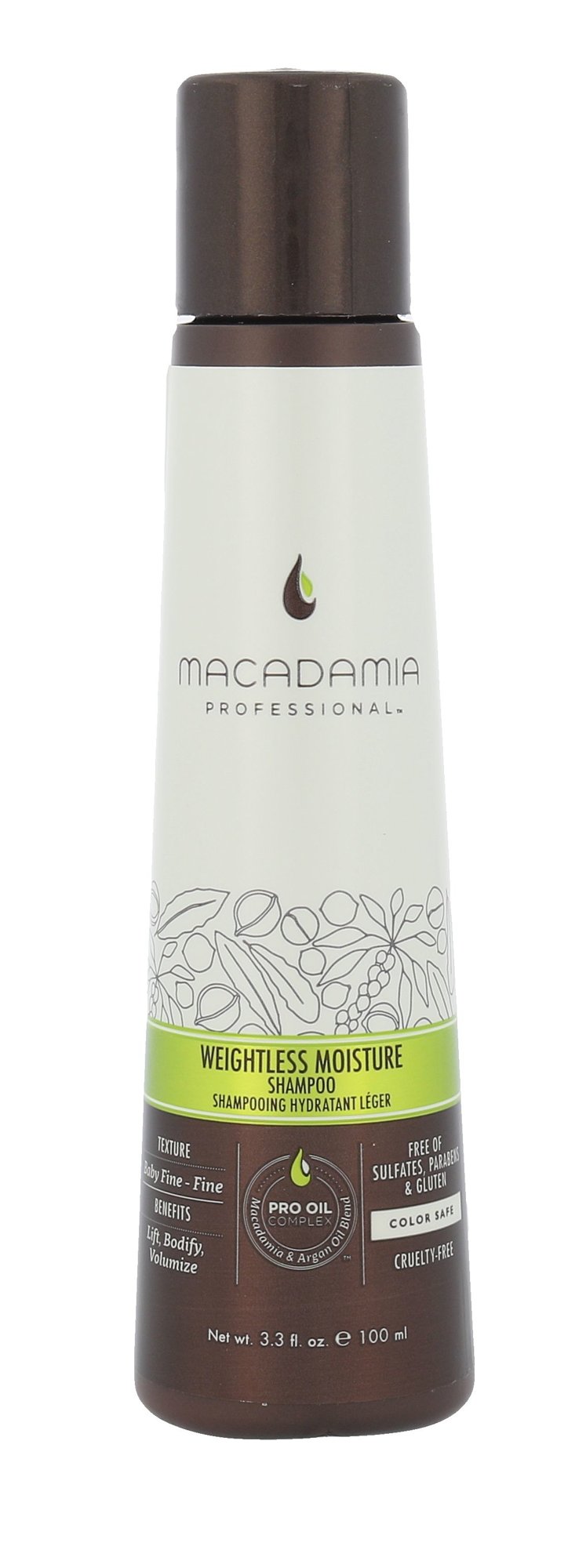 Macadamia Professional Weightless Moisture 100ml šampūnas