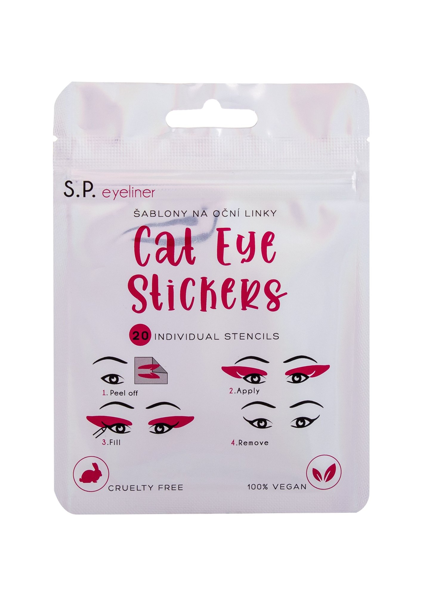 Gabriella Salvete Cat Eye Stickers akių kontūras