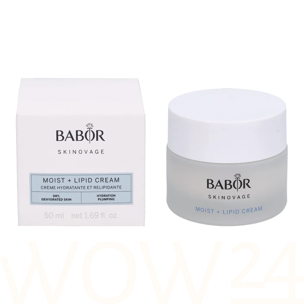 Babor Babor Skinovage Moisturizing & Lipid Rich Cream 50 ml natūrali veido odos priežiūros priemonė