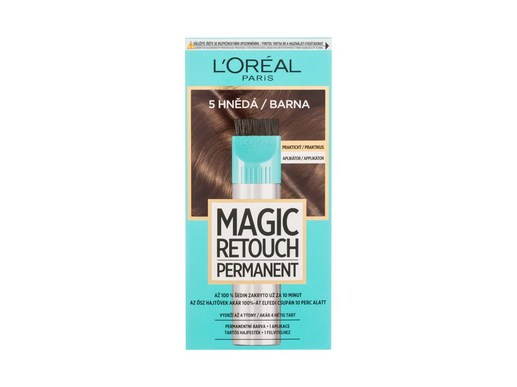 L'Oréal Paris Magic Retouch Permanent 18ml moteriška plaukų priemonė (Pažeista pakuotė)