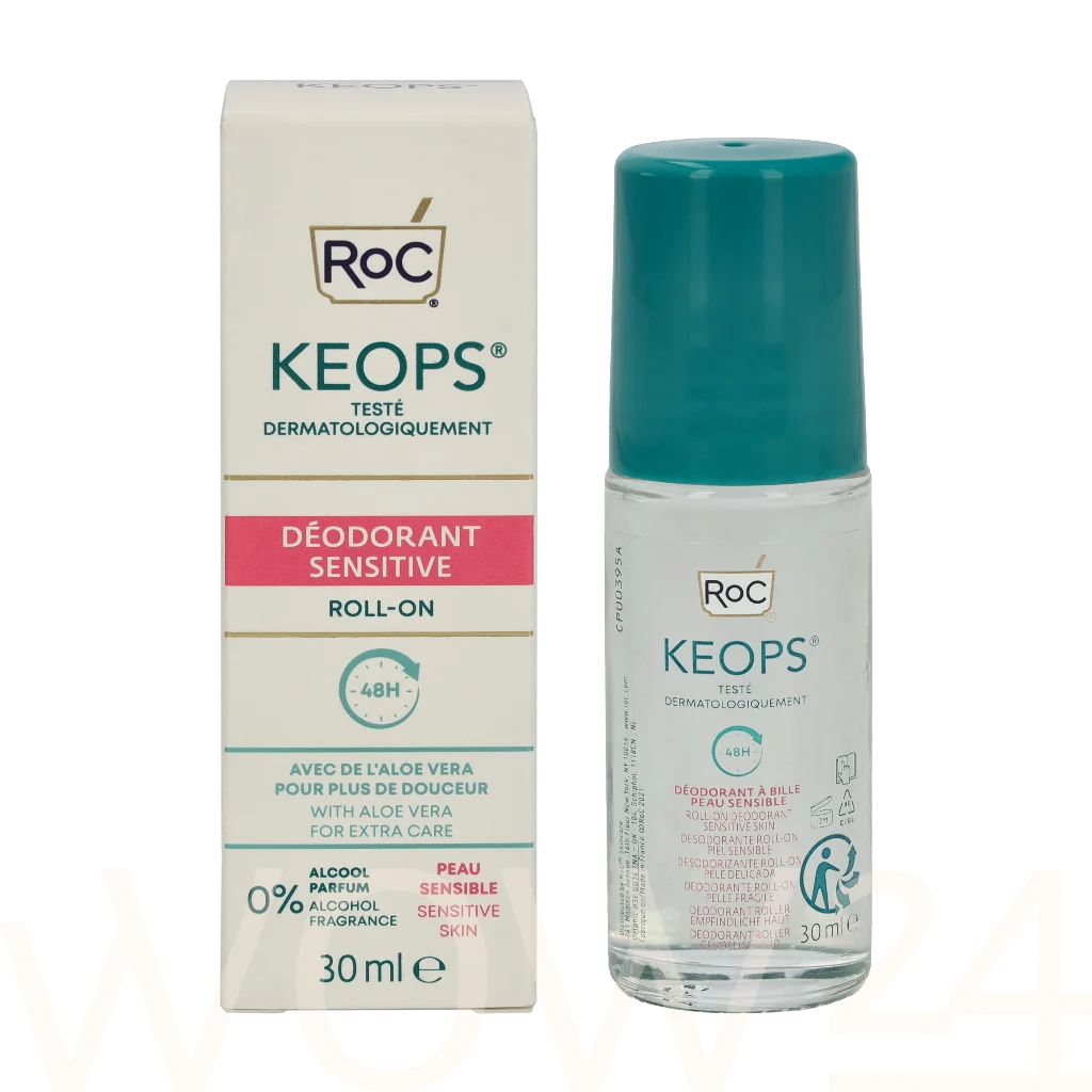 RoC RoC Keops Deo Roll-On - Sensitive Skin 30 ml dezodorantas