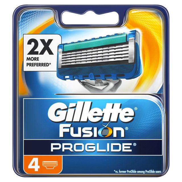 Gillette Gillette Fusion ProGlide (4vnt) Kvepalai Vyrams