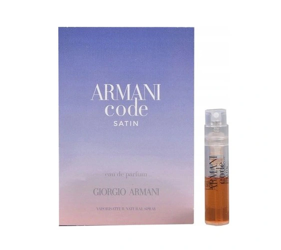Giorgio Armani Code Satin kvepalų mėginukas Moterims