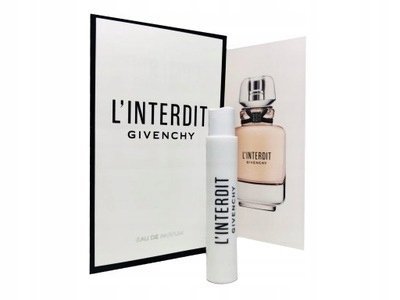 Givenchy L´Interdit 1 ml kvepalų mėginukas Moterims EDP