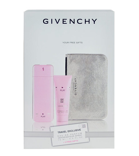 Givenchy Play for Her 75ml Edp 75ml + 75ml body lotion + cosmetic bag Kvepalai Moterims EDP Rinkinys (Pažeista pakuotė)