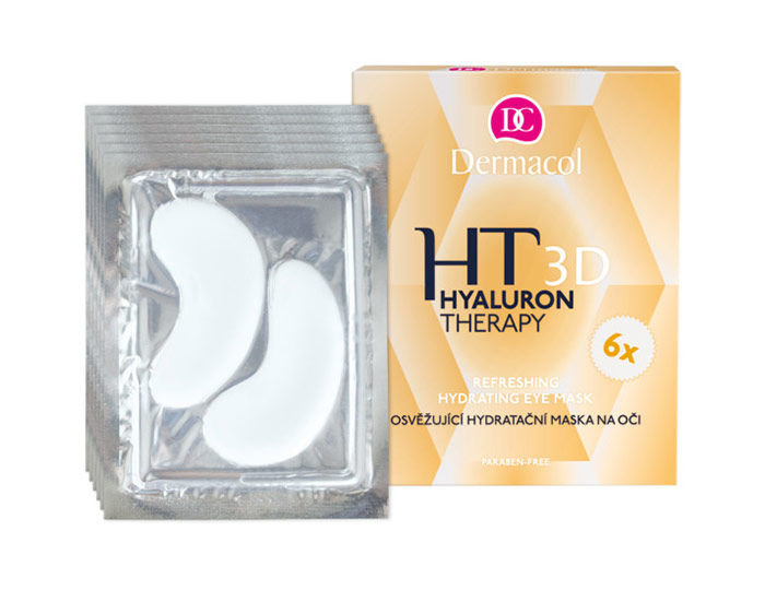 Dermacol 3D Hyaluron Therapy Refreshing Eye Mask paakių kremas